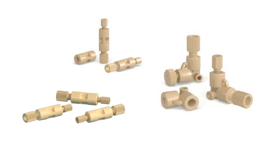 peek female adapters