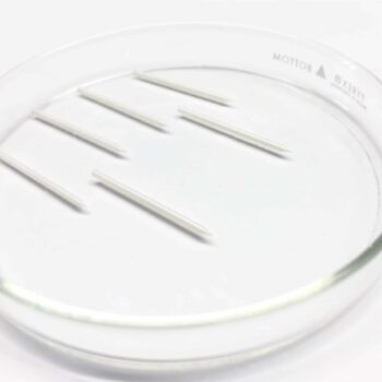 Ceramic pistons with points